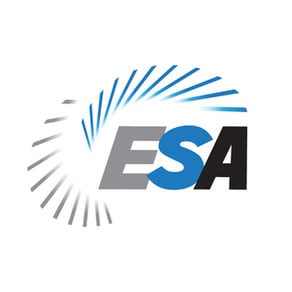 Electronic security association logo, electronic security association, esa