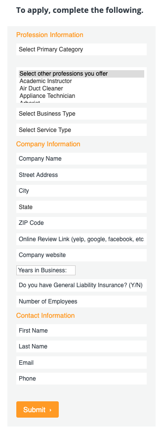 Amazon Sellers Applications