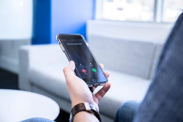 Stock Picture - Getting Phone Call