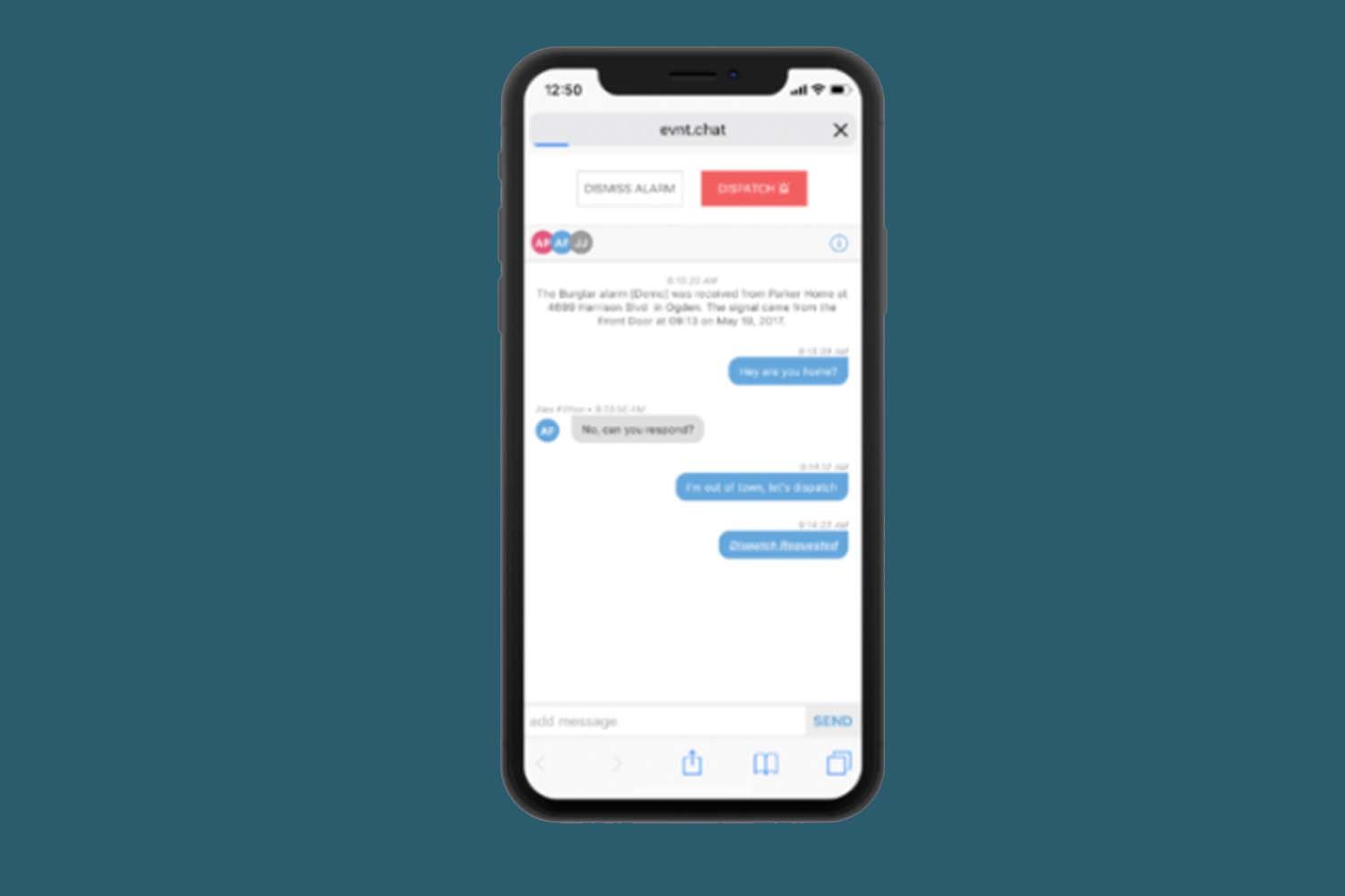 AG Chat Reduces False Alarms