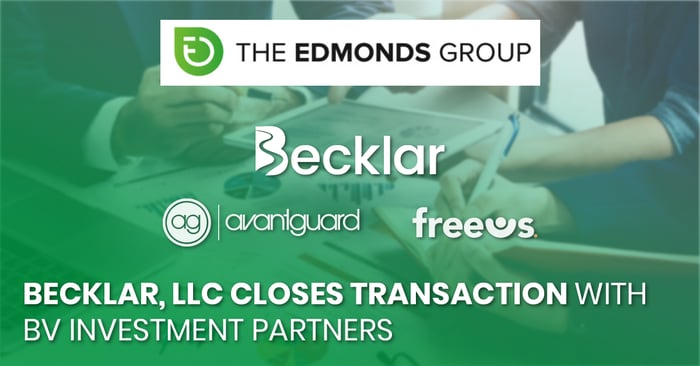 Becklar, LLC Closes Transaction with BV Investment Partners_fb