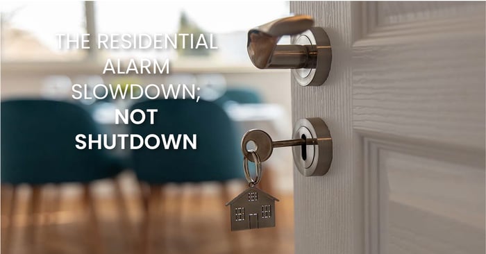 the residential slowdown; not shutdown_fb