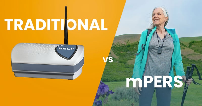 landline PERS, mobile PERS, monitoring, seniors