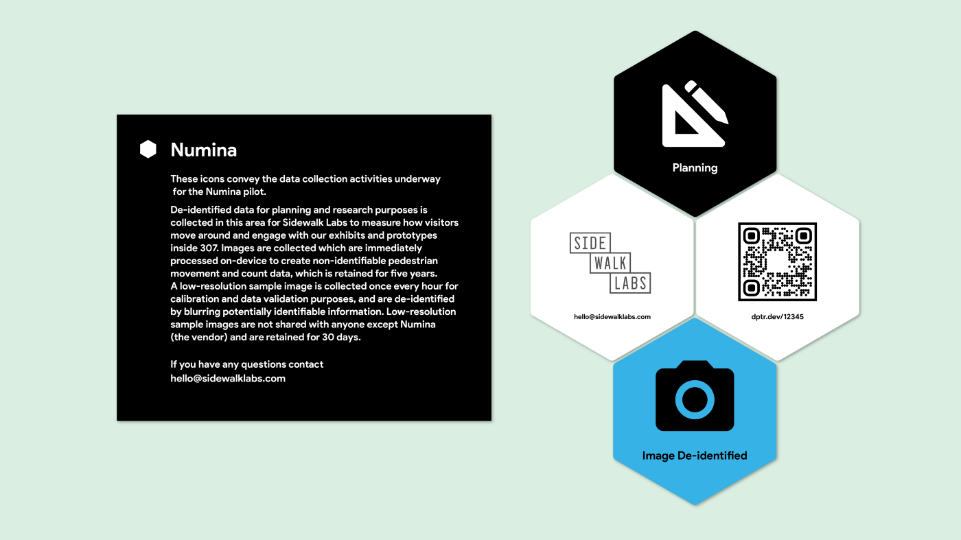 Data Collection Transparency through Street Signs