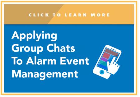 AG Chat, alarm event management