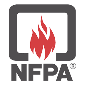 nfpa logo, national fire protection association, nfpa 72