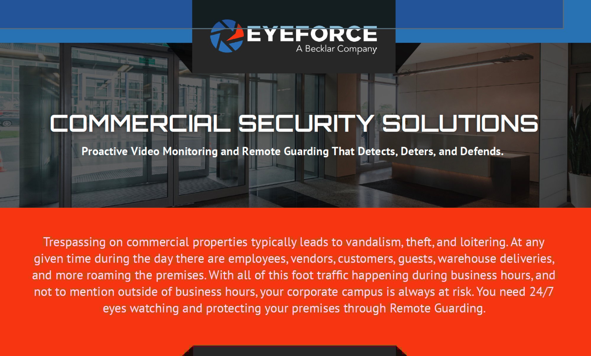 Eyeforce Video Monitoring