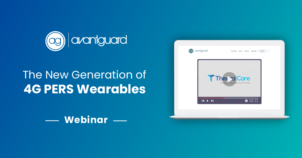 Webinar, New 4G PERS Wearables