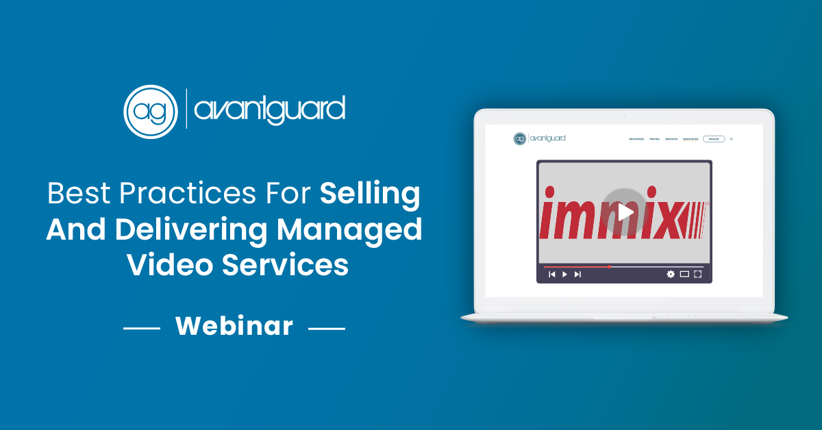 webinar, AvantGuard, Immix