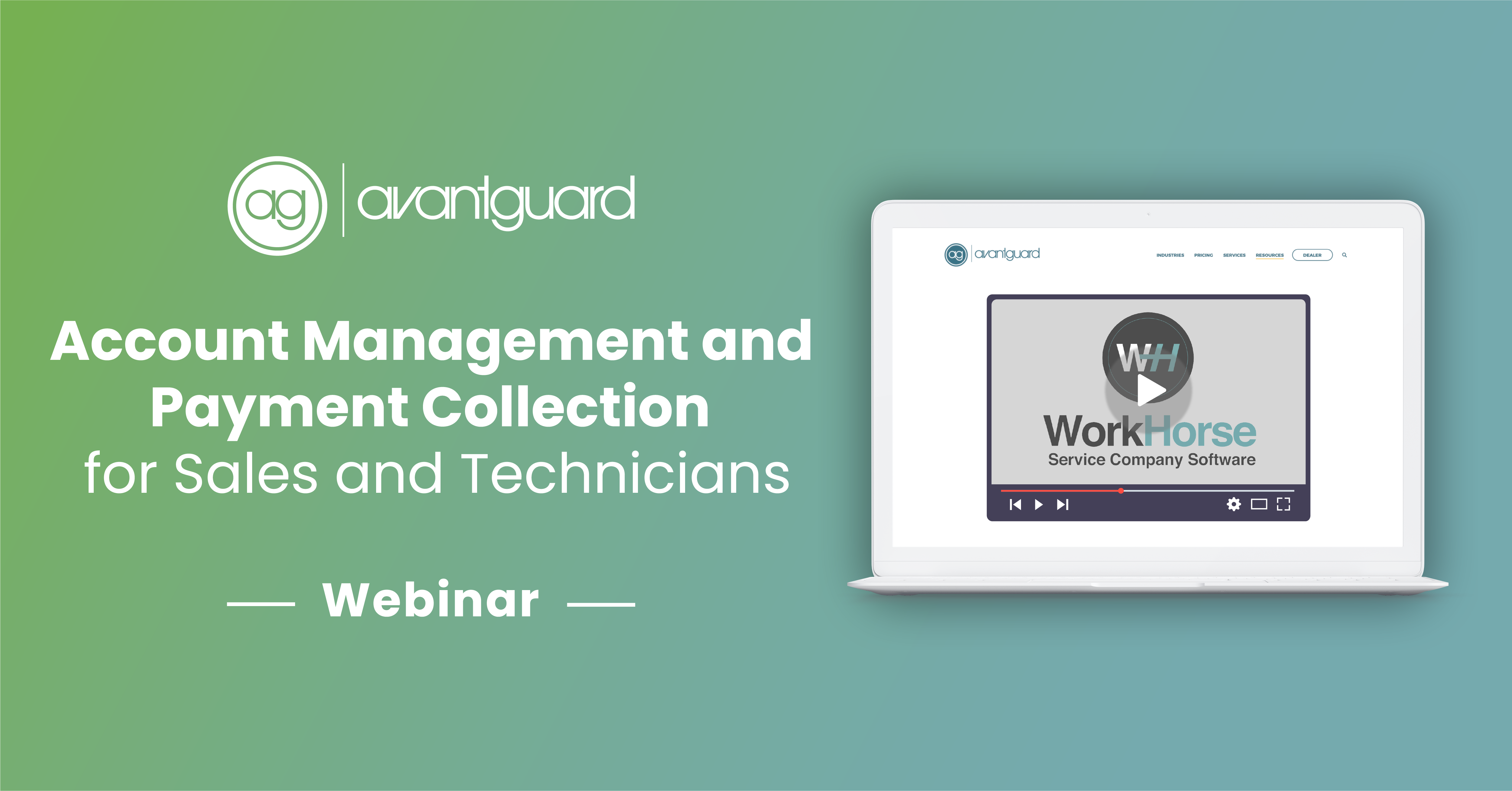 Webinar, Workhorse CRM and Account Management